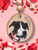 Load image into Gallery viewer, Personalized Minimalist Ornament - Valentines Gift Idea
