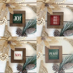 Load image into Gallery viewer, Tiered Tray Christmas Signs
