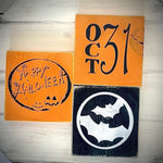Load image into Gallery viewer, Mini Stand Alone Halloween Signs
